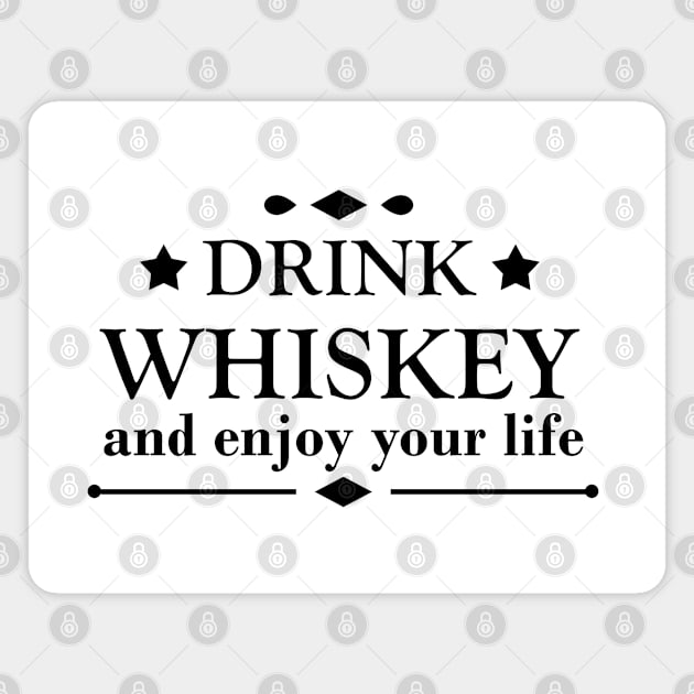 funny whiskey quotes Magnet by omitay